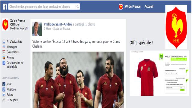 Flashback - Tournoi des 6 Nations 2015. Quand Ovale Masqué infiltre le mur Facebook du XV de France