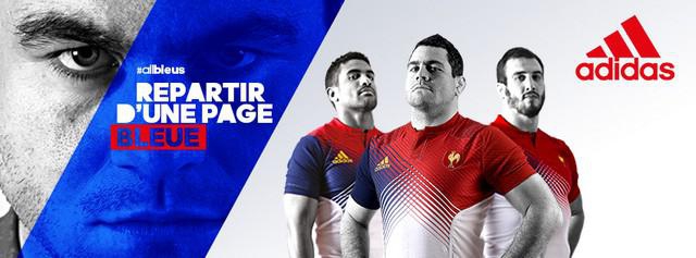 adidas dévoile le nouveau maillot du XV de France