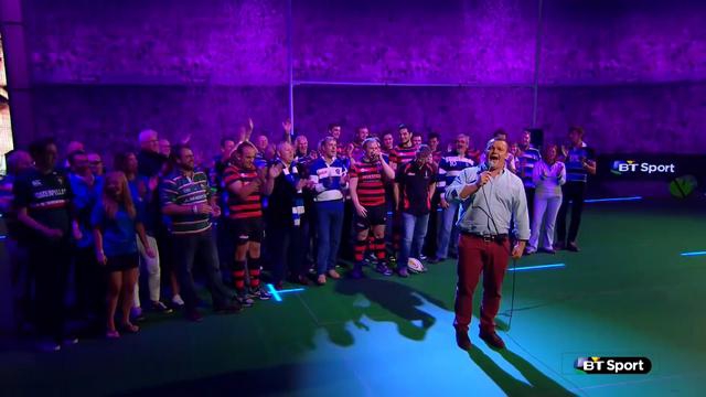 VIDEO. Le pilier des Saracens Matt Stevens chante aussi bien que Frank Sinatra