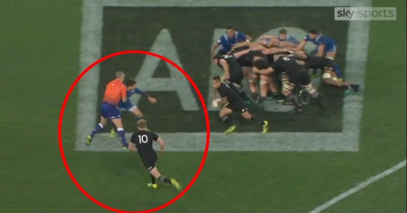 VIDÉO. All Blacks vs France. Le premier essai de Damien McKenzie était-il valable ?