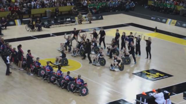 VIDEO. INSOLITE. Le puissant haka des Wheel Blacks lors des Invictus Games