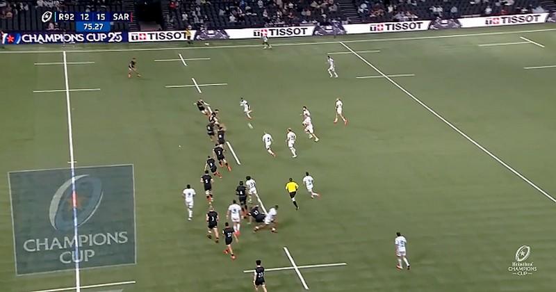 Le Racing 92 se sort des griffes du wolfpack des Saracens d'un coup de patte à la 76e [VIDEO]