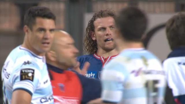 VIDÉO. Le Racing s'impose à Grenoble grâce au coup de génie de Dan Carter (35-39)