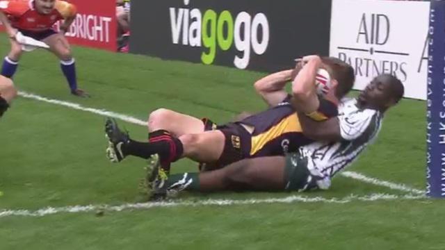 VIDEO. Hong Kong 7s : la prise de catch et le sauvetage magique du Zimbabwe face à l'Allemagne