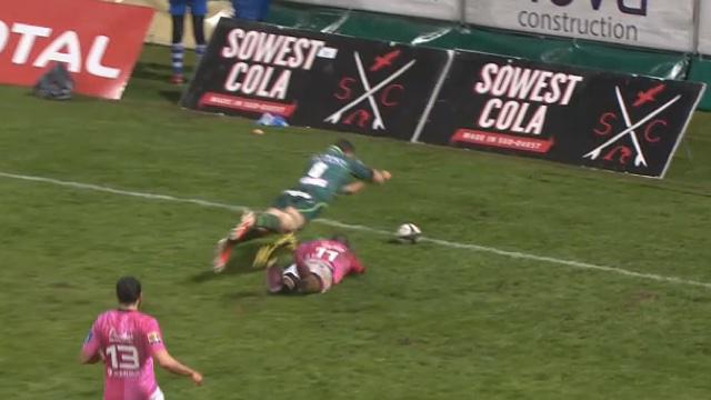 VIDÉO. Le Stade Français s'incline à Pau et se rapproche de la zone rouge (19-12)