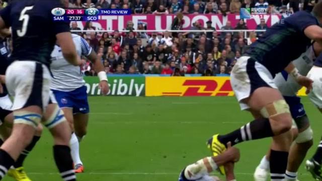 VIDEO. Coupe du monde. Le stamping de Ryan Wilson sur Maurie Fa'asavalu fait polémique