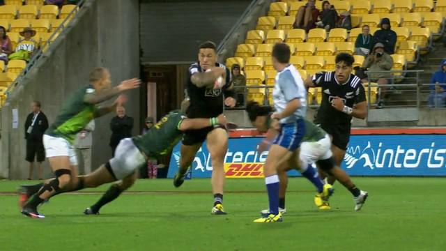 VIDEO. Wellington 7s. Sonny Bill Williams décisif contre l'Afrique du Sud avec un sublime offload