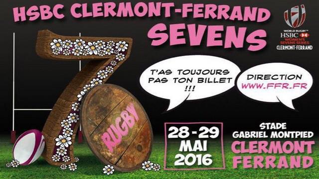 Women's Sevens Series - Le tournoi de Clermont-Ferrand en direct sur France 4