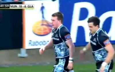 Le triplé de Stuart Hogg contre le Munster 