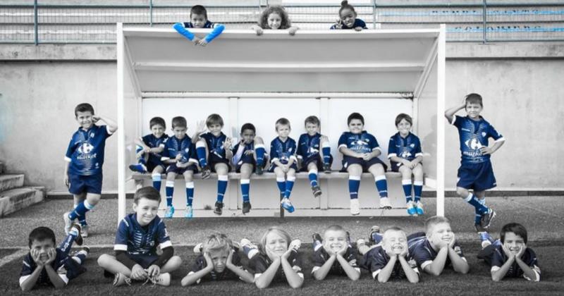 L'école de rugby de Colomiers investit le Stade Bendichou pour un superbe calendrier [Photos]