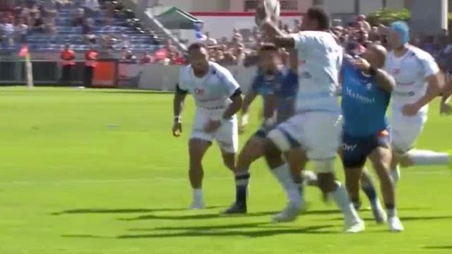 VIDÉO. Leone Nakarawa impressionne déjà pour son premier match sous le maillot du Racing 