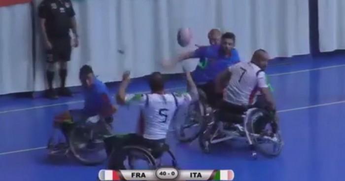 VIDEO. Coupe du Monde de Rugby XIII Fauteuil. La France atomise l'Italie et retrouvera l'Angleterre en finale