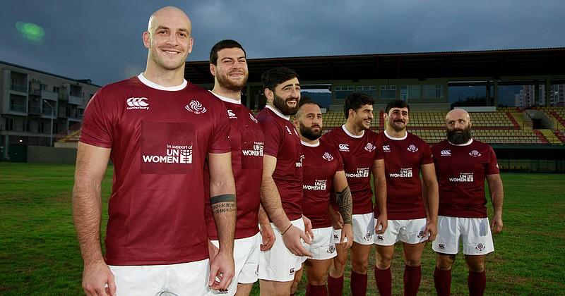 RUGBY. L'équipe de Géorgie en première ligne contre les violences faites aux femmes