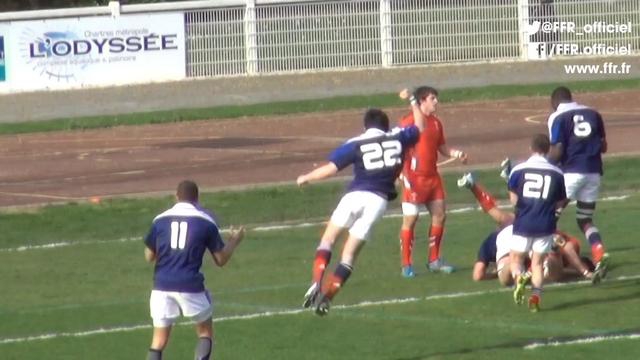 VIDEO. Les -18 ans de la France arrachent la victoire sur le Pays de Galles