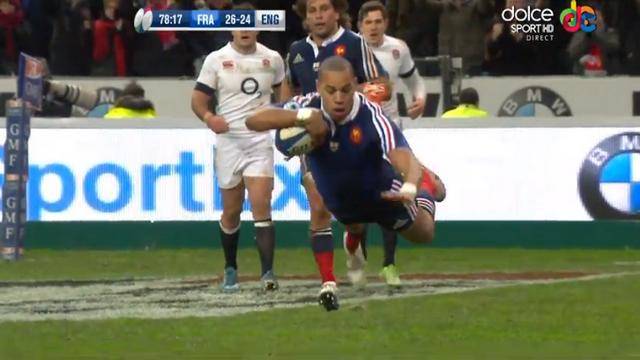 VIDEO. L'essai victorieux de Gaël Fickou face à l'Angleterre dans le Tournoi des 6 nations 2014