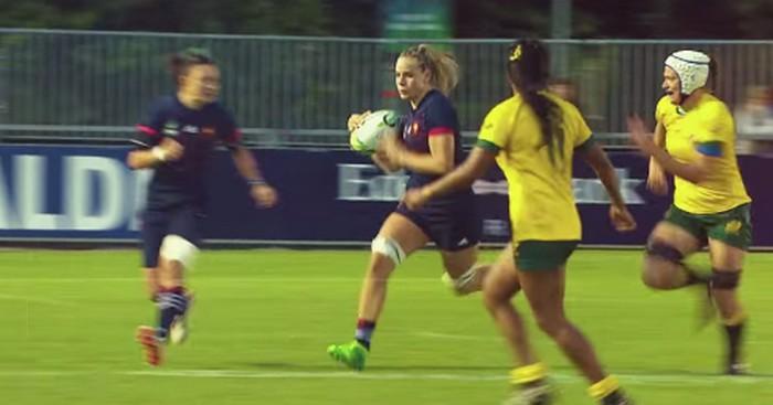 VIDEO. Les 5 plus beaux essais de la Coupe du monde féminine avec la très belle course de Romane Ménager