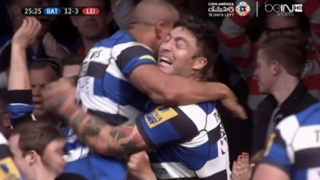 VIDÉO. Les 7 superbes essais de Bath en demi-finale de Premiership contre Leicester