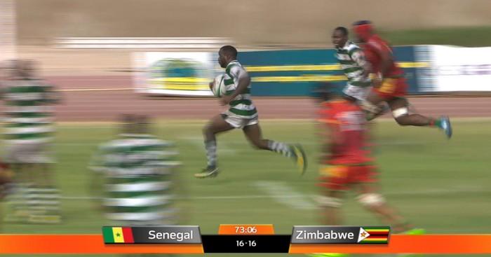 RÉSUMÉ VIDÉO. Rugby Africa Gold Cup. Les ailiers du Zimbabwe font plier le Sénégal