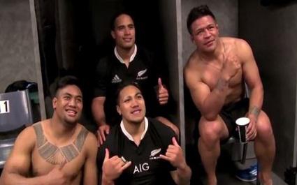 VIDEO. Immersion au cœur du vestiaire des All Blacks 