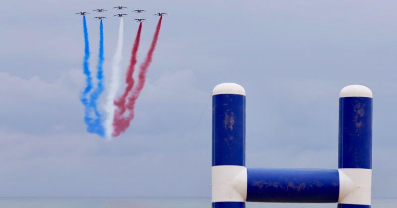 Les avions de chasse régalent à l'Anglet Beach Rugby Festival