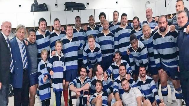  Les Barbarians Français opposés aux Wallabies à Bordeaux en novembre