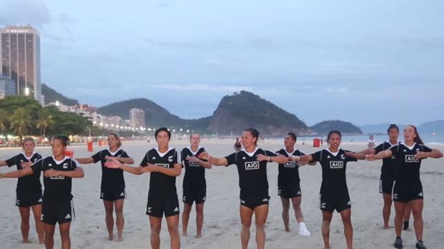 VIDEO. Rio 2016. Les Black Ferns néo-zélandaises font péter un haka sur la plage brésilienne