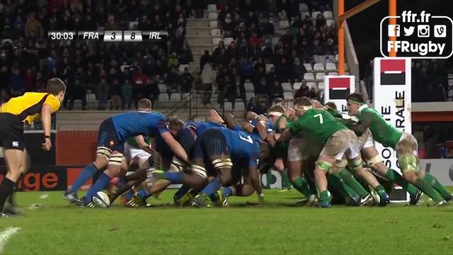 RESUME VIDEO. 6 Nations U20. Les Bleuets montrent la voie au XV de France tout en puissance