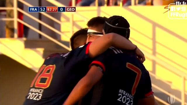 RÉSUMÉ VIDÉO. Championnat du monde U20. Les Bleuets punissent la Géorgie et s'offrent une demi-finale de prestige