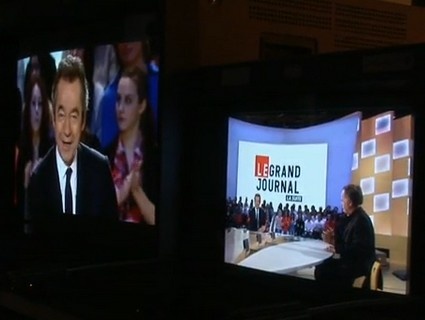 Les Bleus au Grand Journal ... avec un grand Denisot