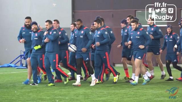 VIDÉO. Tournoi des 6 Nations - Les Bleus préparent le Crunch avec "zéro pression"