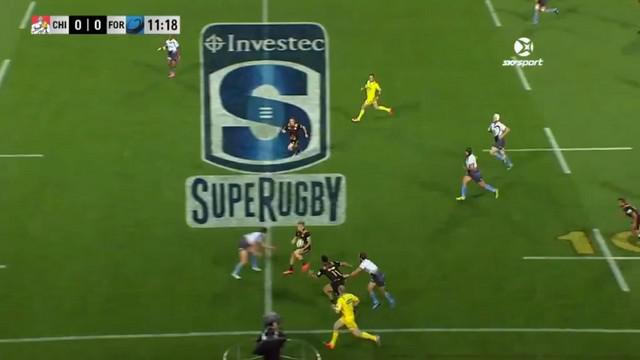 VIDEO. Super Rugby. Les Chiefs donnent une leçon de rugby à la Western Force avec un essai de 90m