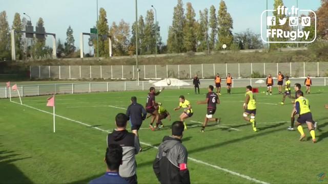 VIDÉO. Les Espoirs toulousains se rappellent aux bons souvenirs du Stade avec un très bel essai