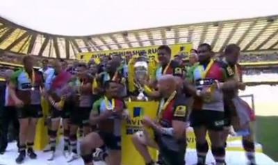 Les Harlequins sacrés champions d'Angleterre