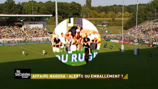 VIDEO. Top 14. Pau - MHR. Les images zoomées de Canal + donnent raison à Timoci Nagusa