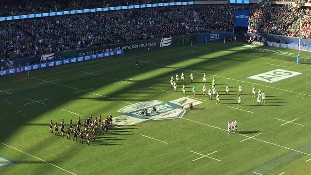 VIDÉO. L'hommage des Irlandais à Anthony Foley pendant le haka des All Blacks