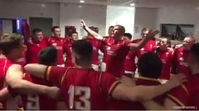 VIDEO. INSOLITE. Les jeunes gallois reprennent "Stand By Me" dans le vestiaire après le match