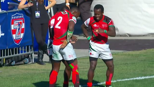 VIDEO. INSOLITE. Les joueurs du Kenya font le show pour célébrer leurs essais 