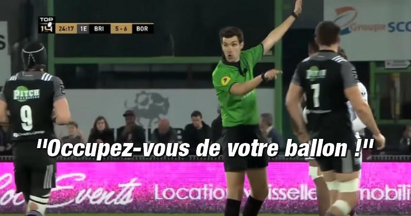 VIDEO. INSOLITE. Les meilleures répliques des arbitres du Top 14 lors de la 26e journée