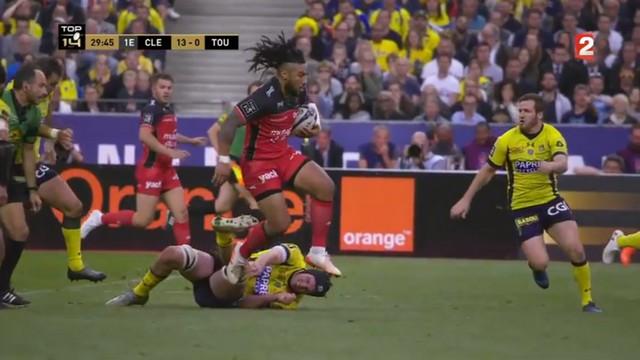 VIDEO. Top 14 - Les raids surpuissants de Ma'a Nonu en finale face à Clermont