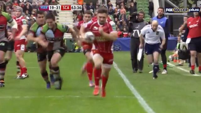 VIDEO. H Cup : les superbes essais des Scarlets pour une victoire chez les Harlequins