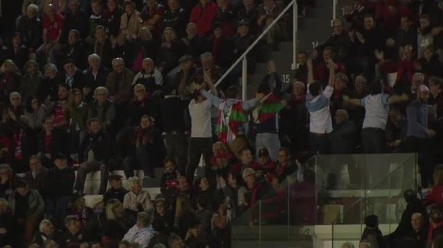 VIDEO. Top 14. La réaction géniale des supporters de l'Aviron Bayonnais après la déculottée à Toulon