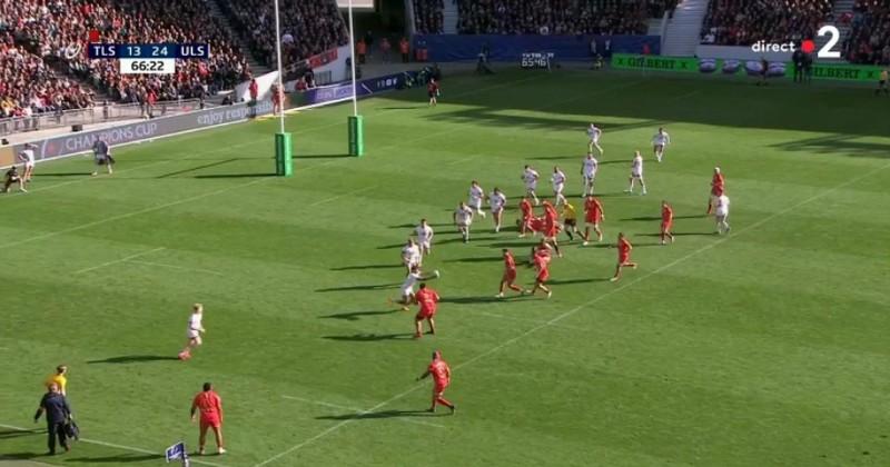 VIDEO. CHAMPIONS CUP. Les supporters de Toulouse crient au scandale après le 3e essai de Baloucoune