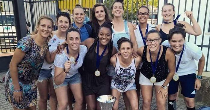 VIDEO. Les joueuses de l'Université Toulouse III - Paul Sabatier championnes d'Europe de rugby à 7