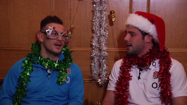 VIDEO. Danny Care et Ben Foden poussent la chansonnette pour Noël