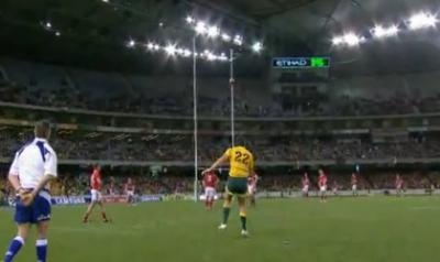 Les Wallabies battent le Pays de Galles grâce à une pénalité à la 80ème minute !