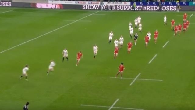 VIDEO. Rugby Féminin : une Anglaise distribue les cartes de visite pour un essai en solo de folie