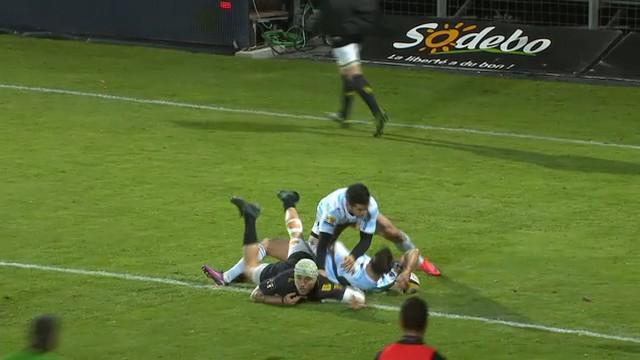 VIDEO. Top 14 - L'essai de filou de Gabriel Lacroix ne permet pas à la Rochelle de dominer le Racing 92