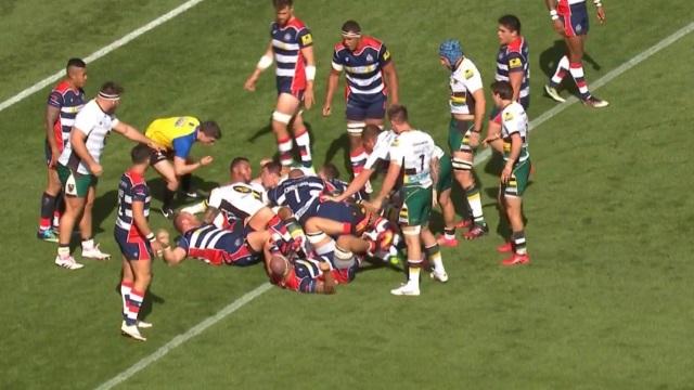 VIDEO. Premiership : Louis Picamoles inscrit son premier essai sous le maillot de Northampton