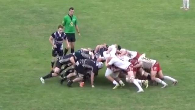 VIDÉO. FÉDÉRALE 2 : Le magnifique essai de l'US Bergerac face au leader Castelsarrasin