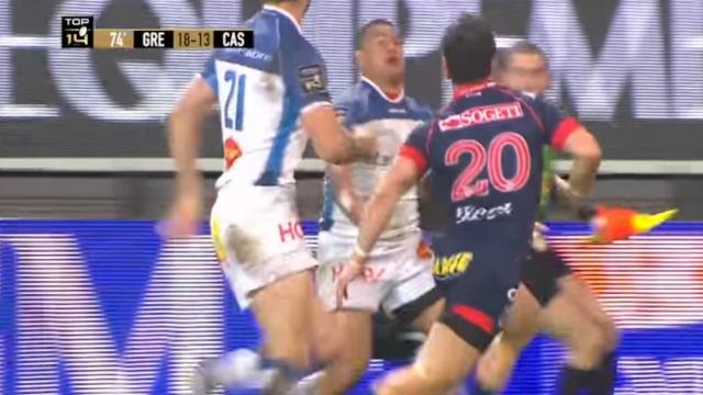 VIDEO. Top 14 : pourquoi un essai de pénalité a-t-il été accordé à Castres face à Grenoble ?